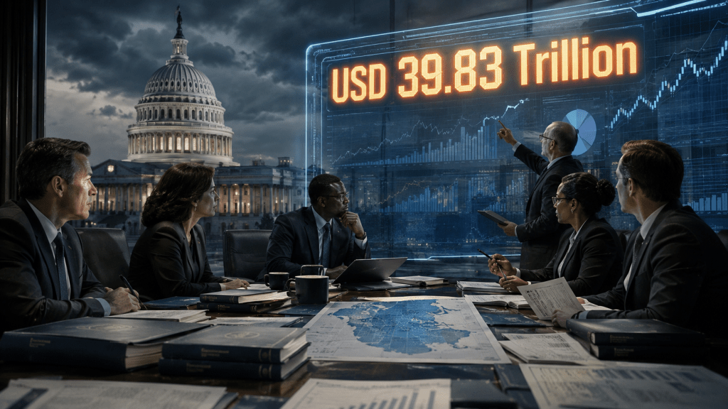 Utang Pemerintah AS Diproyeksikan Tembus USD40,7 Triliun di 2026, Terbesar di Dunia