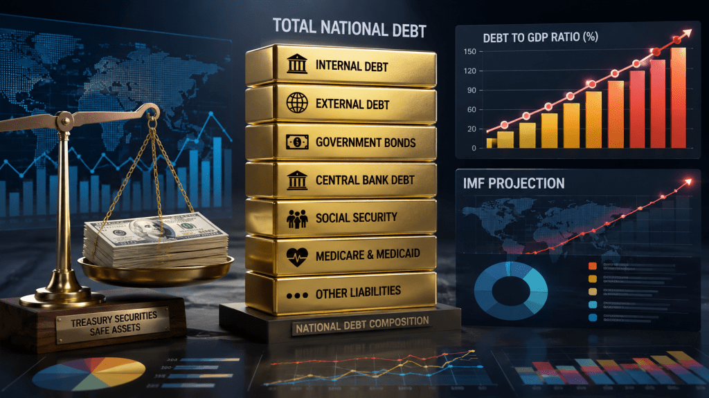 Utang Pemerintah AS Diproyeksikan Tembus USD40,7 Triliun di 2026, Terbesar di Dunia